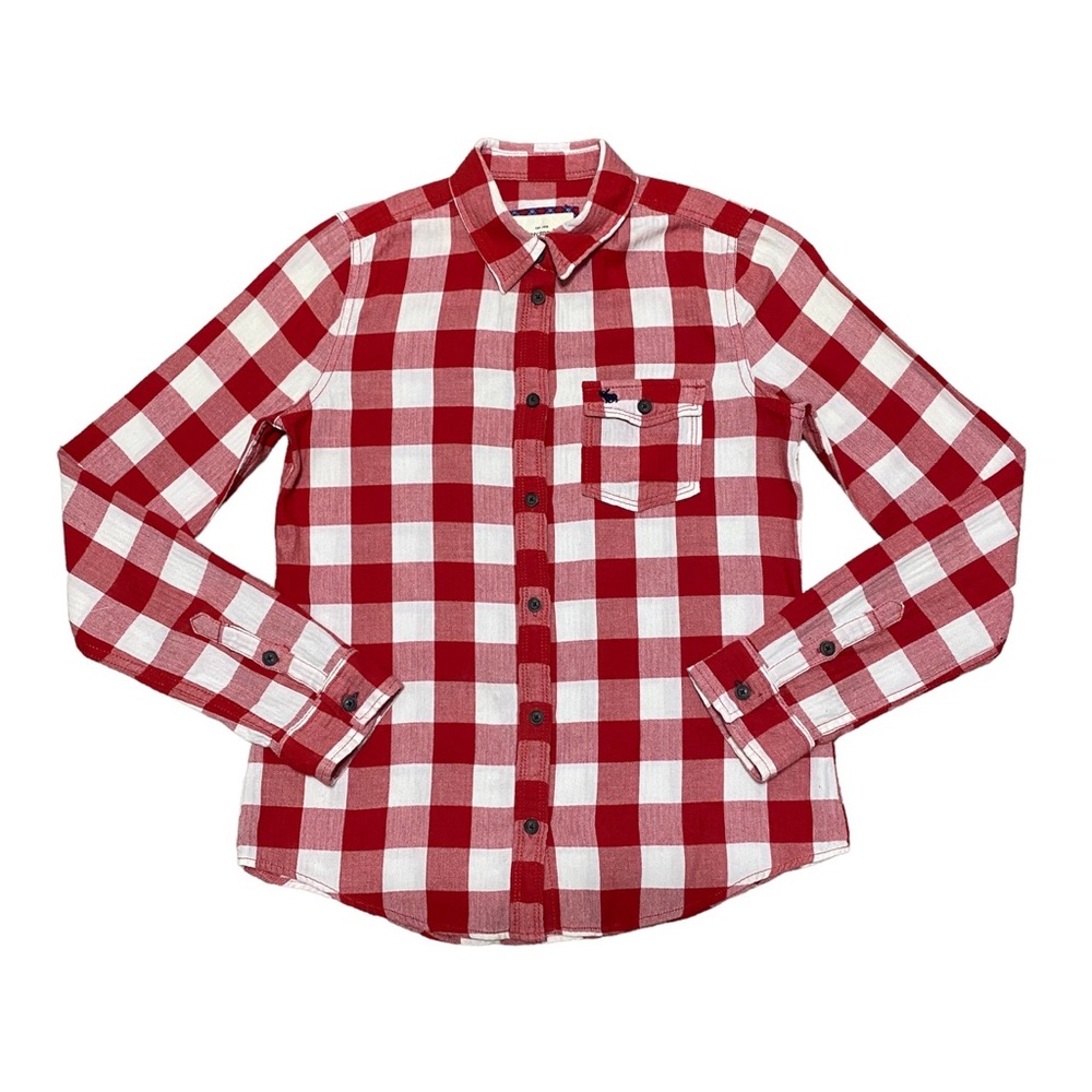 Abercrombie Kids Gingham Button Down Shirt